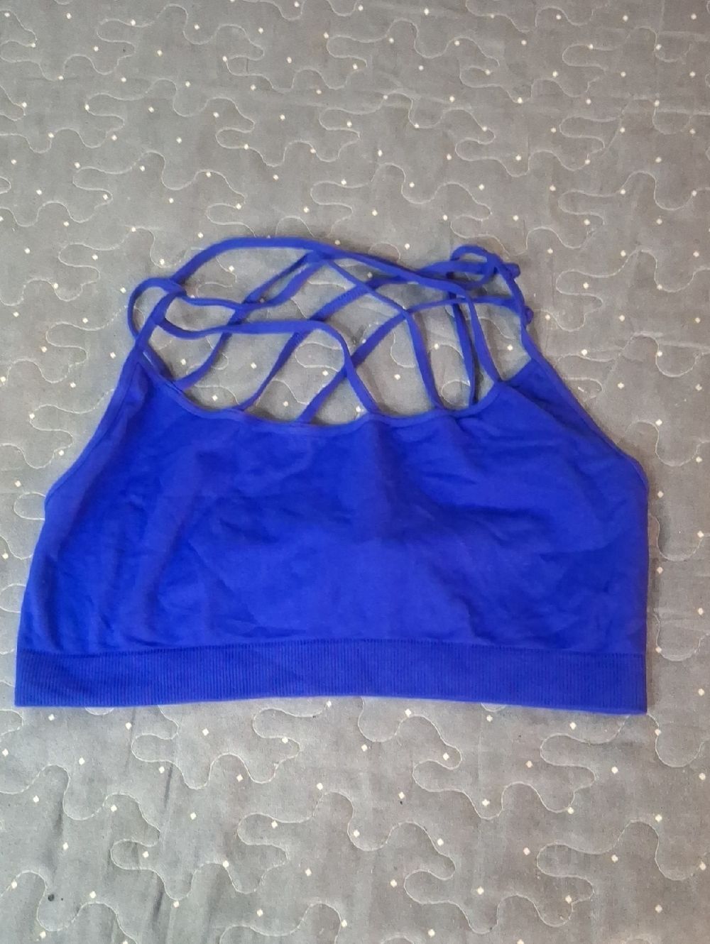Nikibiki Strappy Cobalt Blue Sports Bra